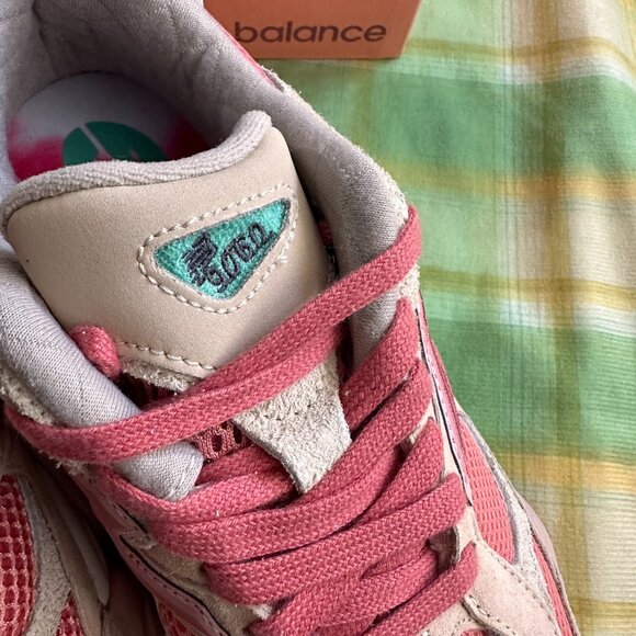 New Balance 9060 X Joe Freshgoods "Made For Us" Collaboration Sneakers In Pink. - Picture 3 of 7
